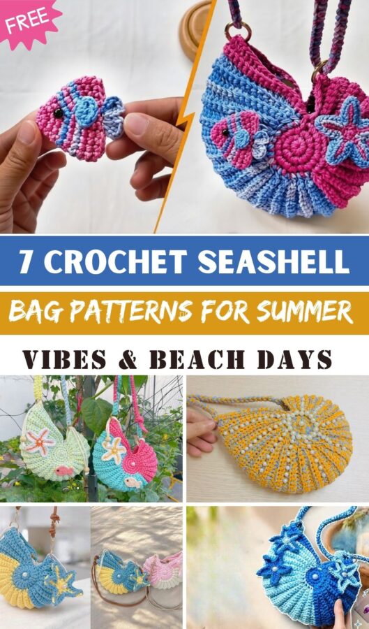 Best Crochet Seashell Bag Patterns for Summer Vibes & Beach Days 