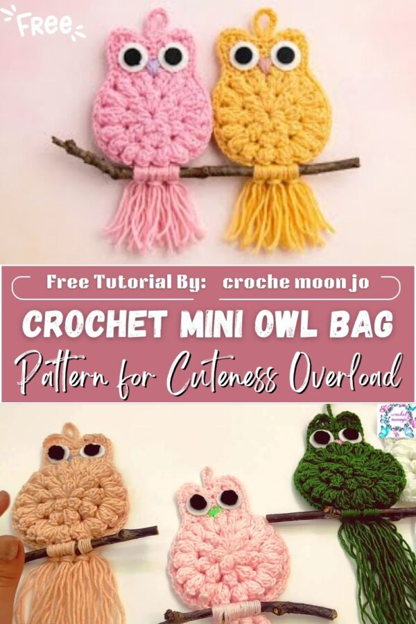  Blissful Crochet Mini Owl Bag Amigurumi Pattern for Cuteness Overload