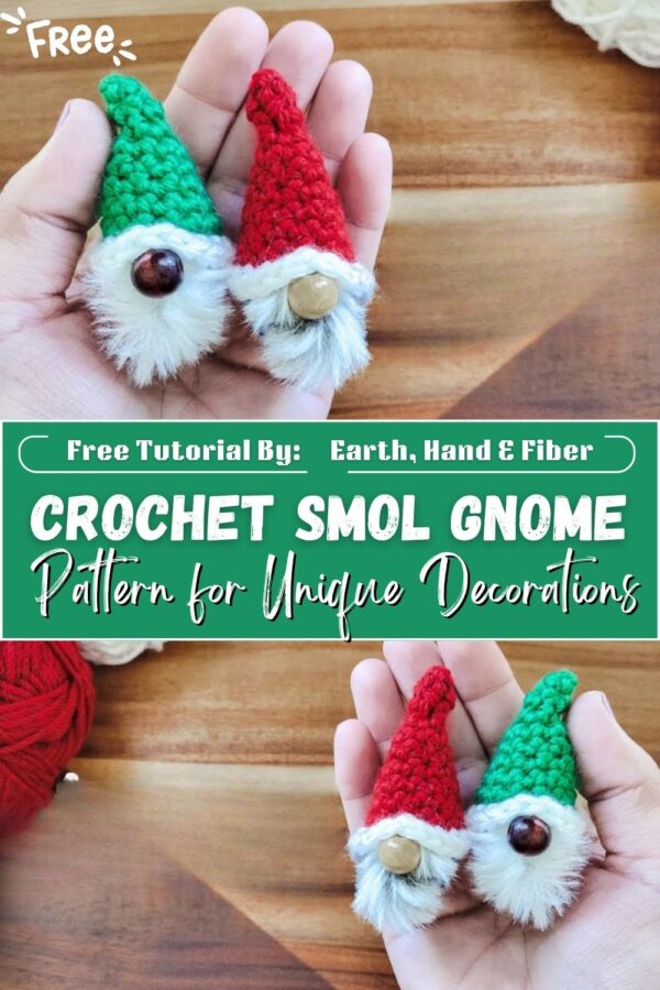 Blissful Crochet Smol Gnome Amigurumi Pattern for Unique Decorations