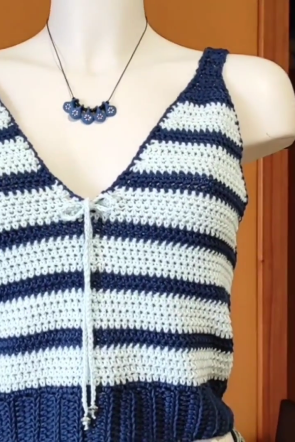Ultimate Collection of Crochet Multicoloured Blouse Designs for Women