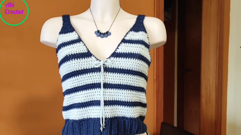 Ultimate Collection of Crochet Multicoloured Blouse Designs for Women