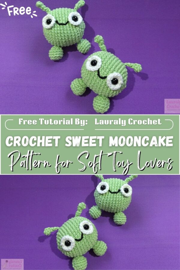  Classy Crochet Sweet Mooncake Amigurumi Pattern for Soft Toy Lovers