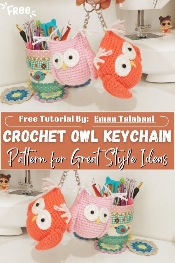 Confident Crochet Owl Keychain Pattern for Great Style Ideas