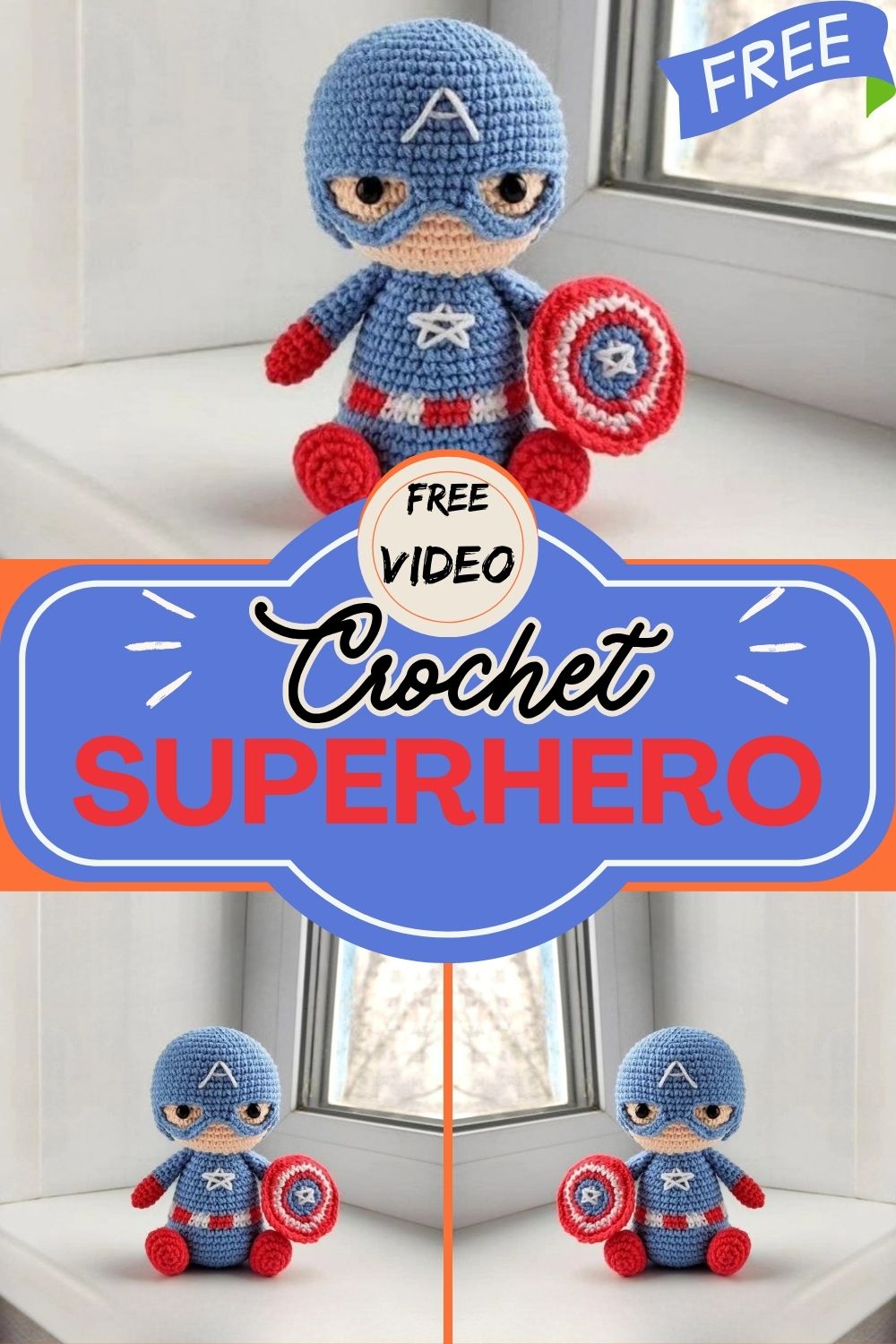 Crochet Superhero Amigurumi Pattern for Beautiful Handmade Toys
