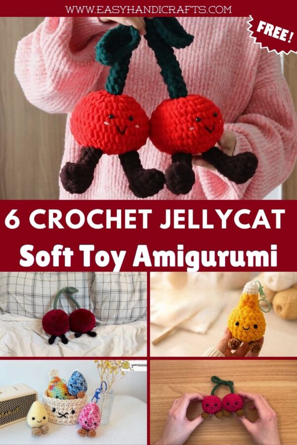 Handmade Crochet Jellycat Soft Toy Amigurumi Patterns Ideas