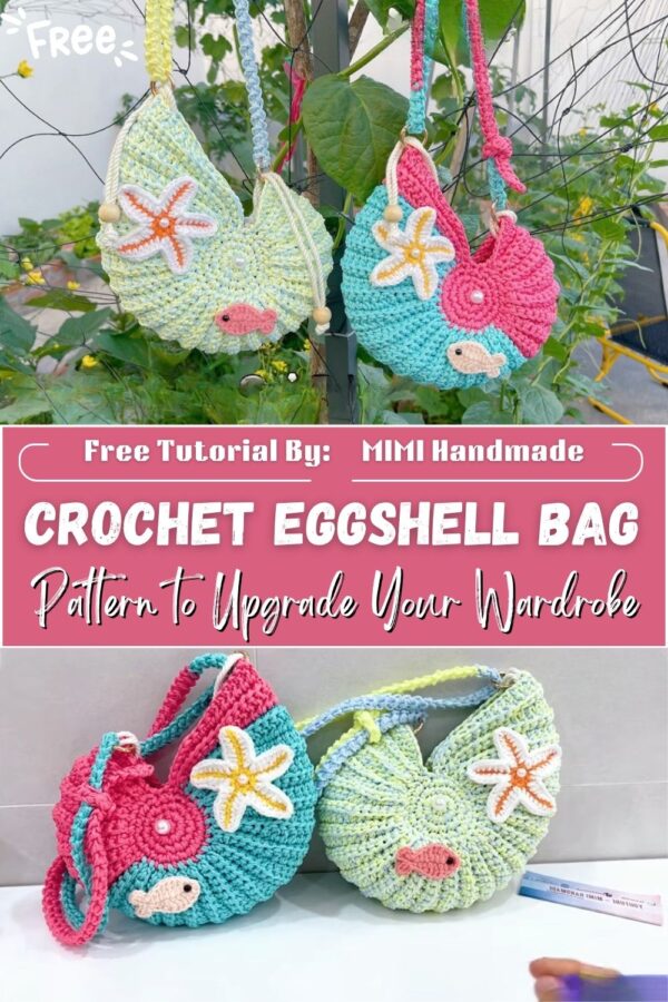 Honest Crochet Eggshell Bag Pattern to Upgrade Your Wardrobe 