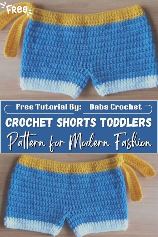 How to Crochet Shorts for Toddlers Pattern for Modern Fashion Lovers 