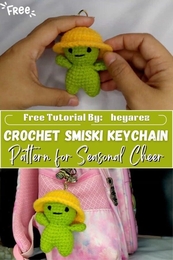 How to Crochet Smiski Keychain Pattern for Seasonal Cheer