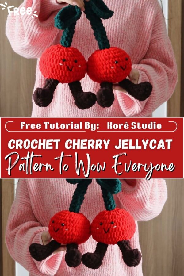 How to Crochet a Cherry Jellycat Amigurumi Pattern to Wow Everyone