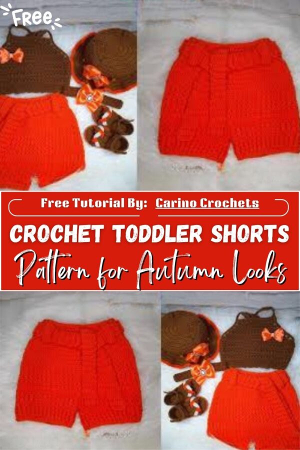 Luxurious Crochet Toddler Shorts Pattern for Autumn Looks 
