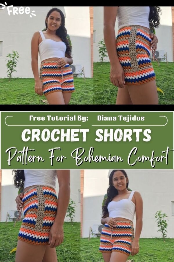 Outstanding Crochet shorts PatternOutstanding Crochet shorts Pattern For Bohemian Comfort For Bohemian Comfort 