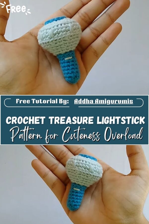 Powerful Crochet Treasure Lightstick Amigurumi Pattern for Cuteness Overload
