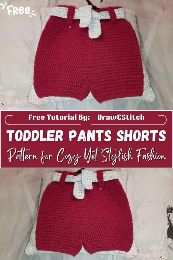 Sparkling Crochet Toddler Pants Shorts Pattern for Cozy Yet Stylish Fashion 