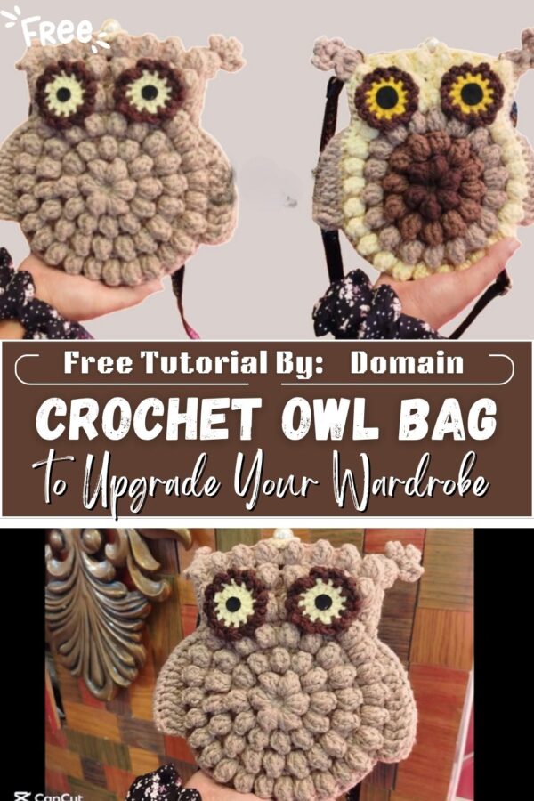 Stylish Crochet Owl Bag Pattern to Upgrade Your Wardrobe