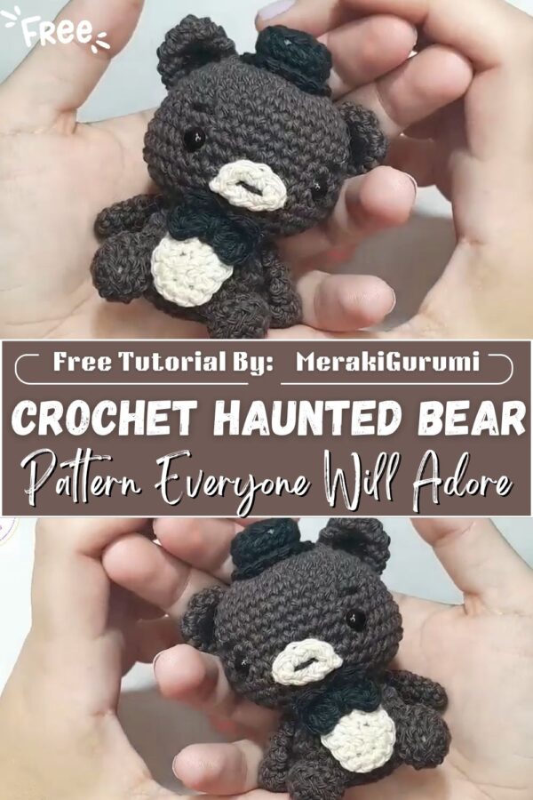 Vibrant Crochet Haunted Bear Amigurumi Pattern Everyone Will Adore