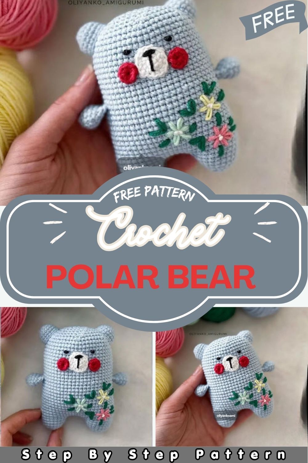 Crochet the Cuddliest Polar Bear Amigurumi – Free Pattern You'll Want to Make Again & Again