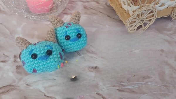 Free Crochet Sullivan Amigurumi Collection – Big Blue Monster Hugs