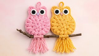 Adorable Crochet Owl Patterns Cuddle-Ready Owls for Your Keys