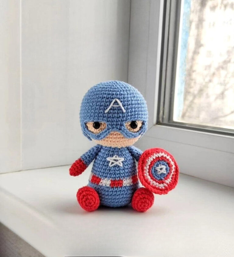 Crochet Superhero Amigurumi Pattern for Beautiful Handmade Toys