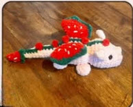Crochet Strawberry Dragon Amigurumi Pattern for Cuddly Forest Friend