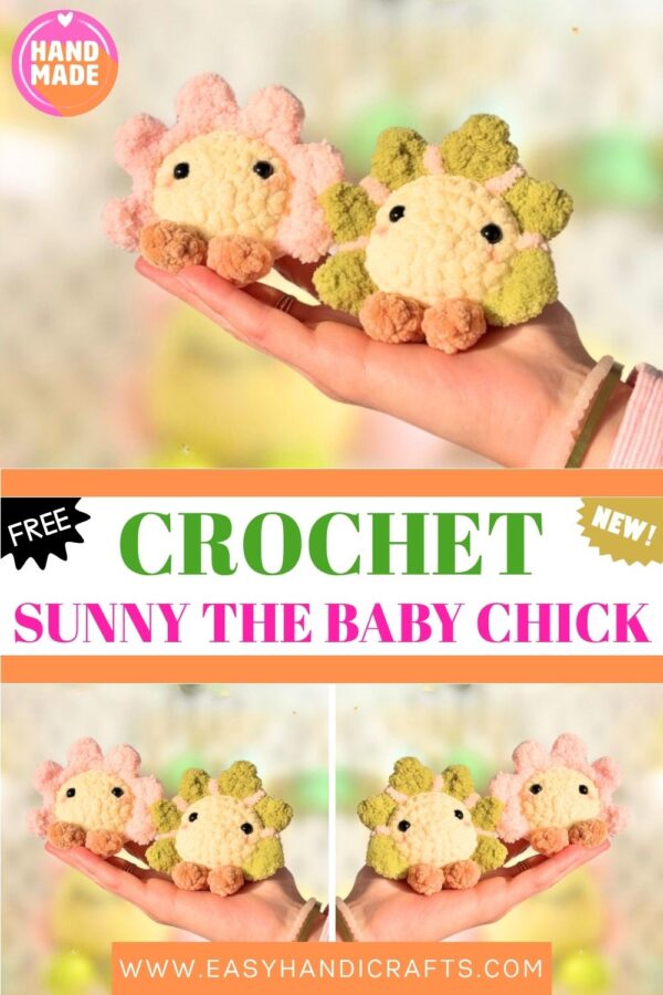 Sitting Flower Babies Crochet Plush Handmade Cute Amigurumi