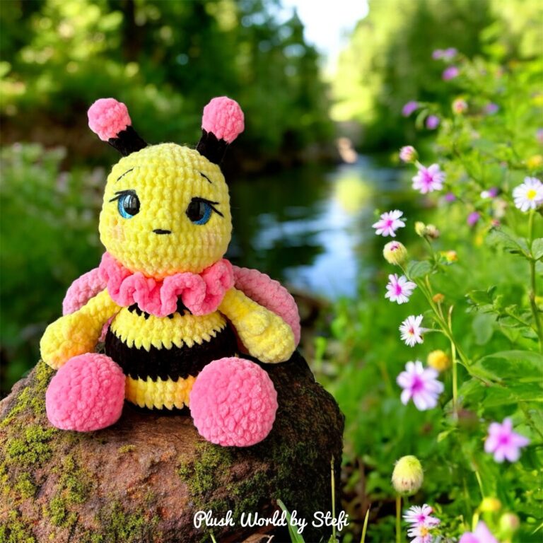 Fabulous Crochet Bee Amigurumi Pattern | Cute Plush Honey Bee