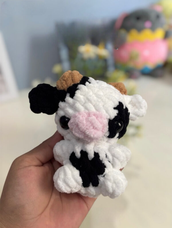 Squishy Little Cow Plush — Free Amigurumi Pattern Inside