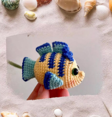 Shining Crochet Fish Toy Amigurumi Pattern for a Unique Look