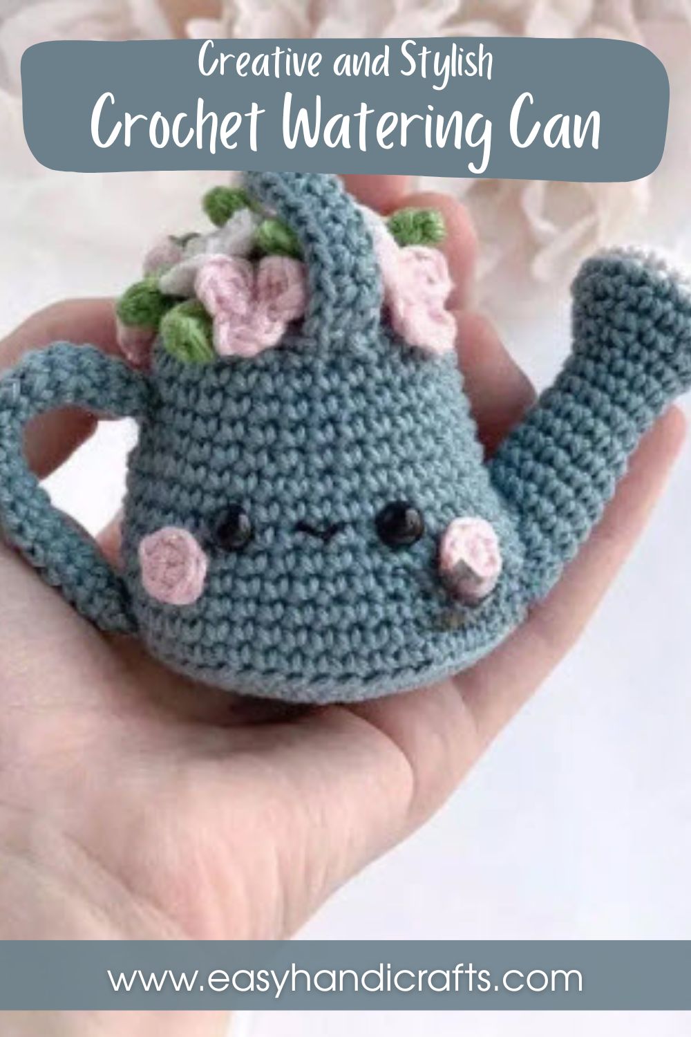 Amazing Crochet Watering Can Free Pattern Toy