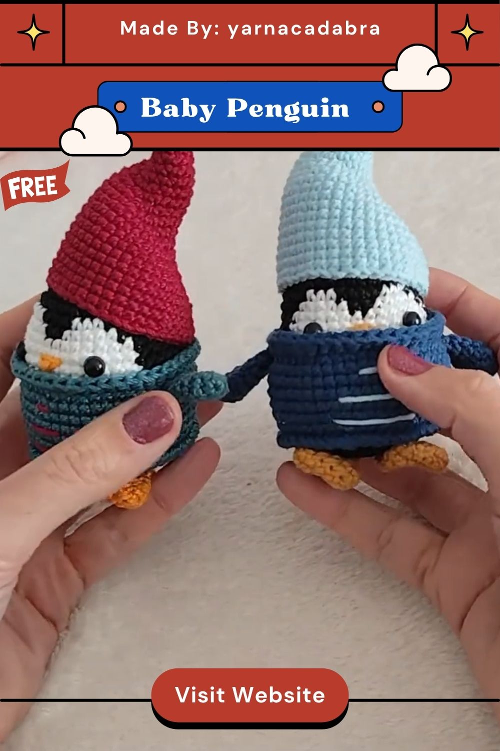 Crochet Baby Penguin Amigurumi Pattern for Amazing Looks