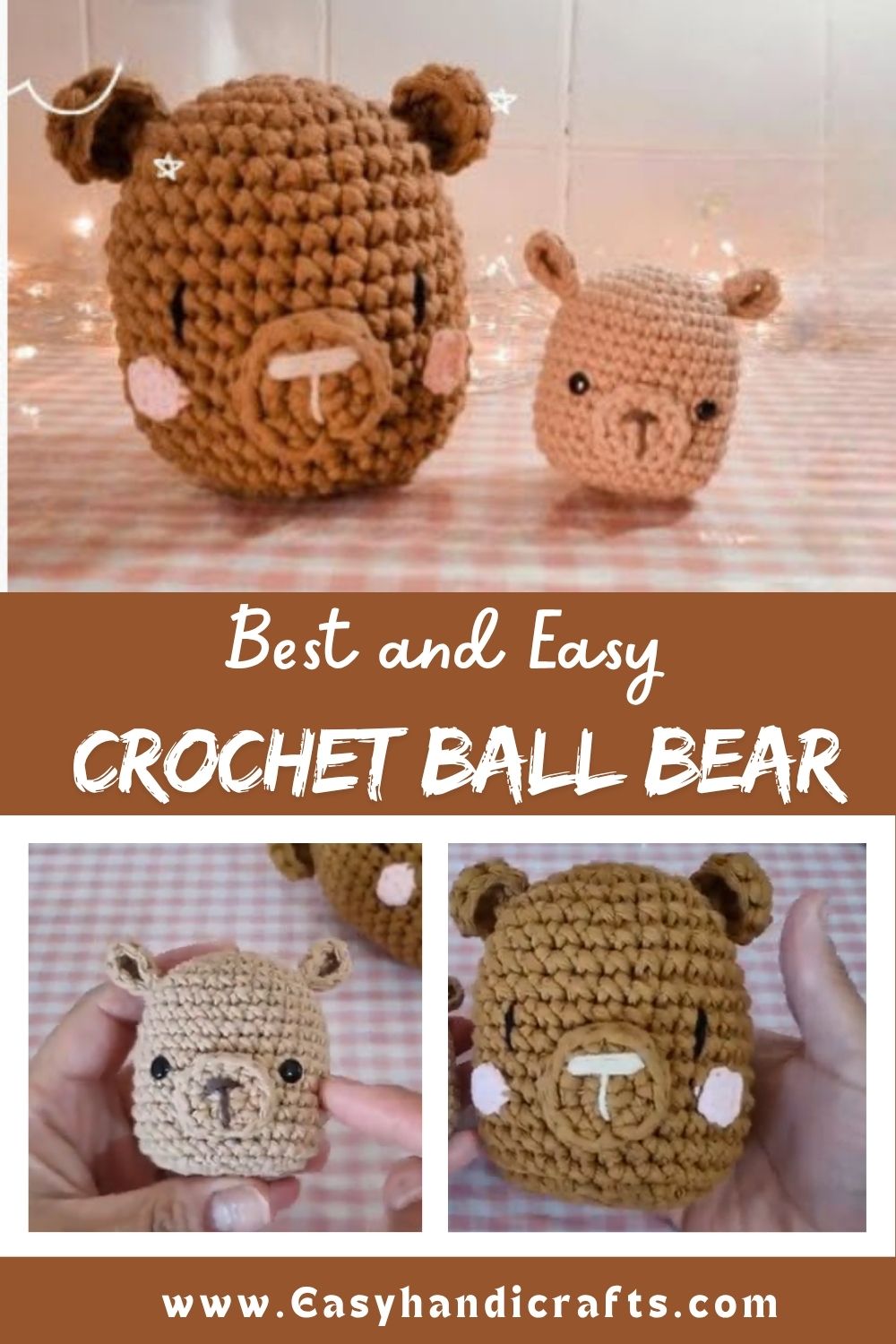 Crochet Ball Bear Amigurumi Pattern for a Unique Look