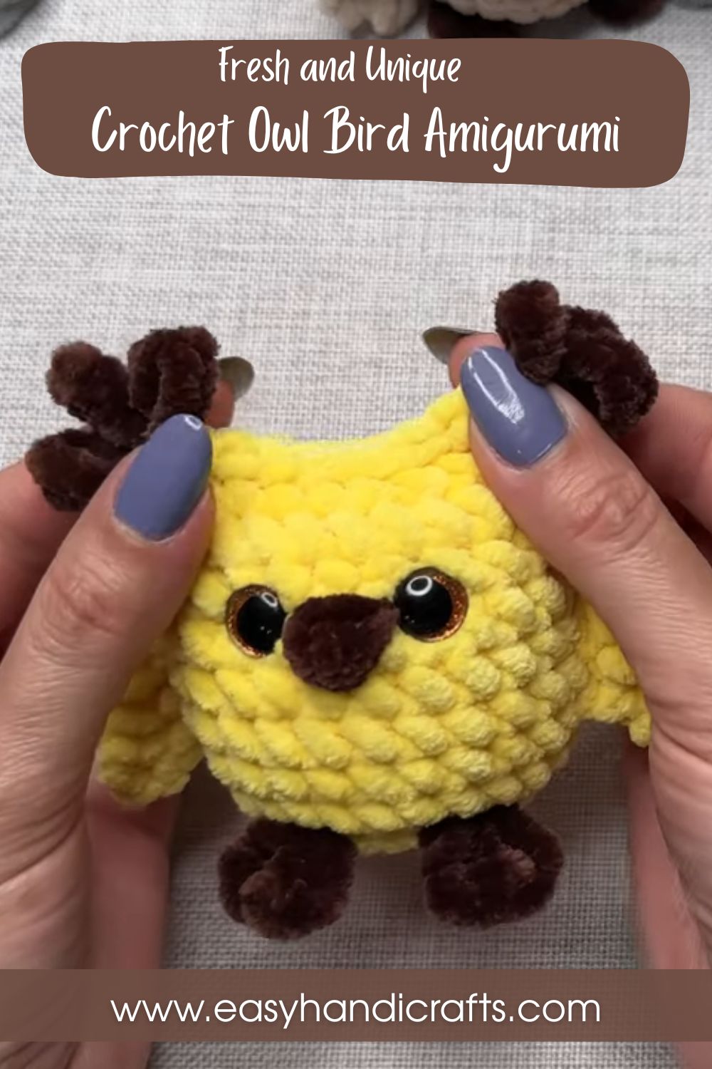 Crochet Owl Bird Amigurumi Pattern for Special Occasions