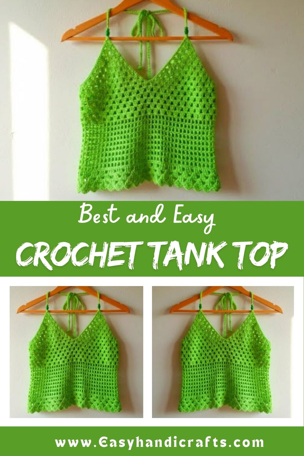 Crochet Tank Top Pattern for Summer Style