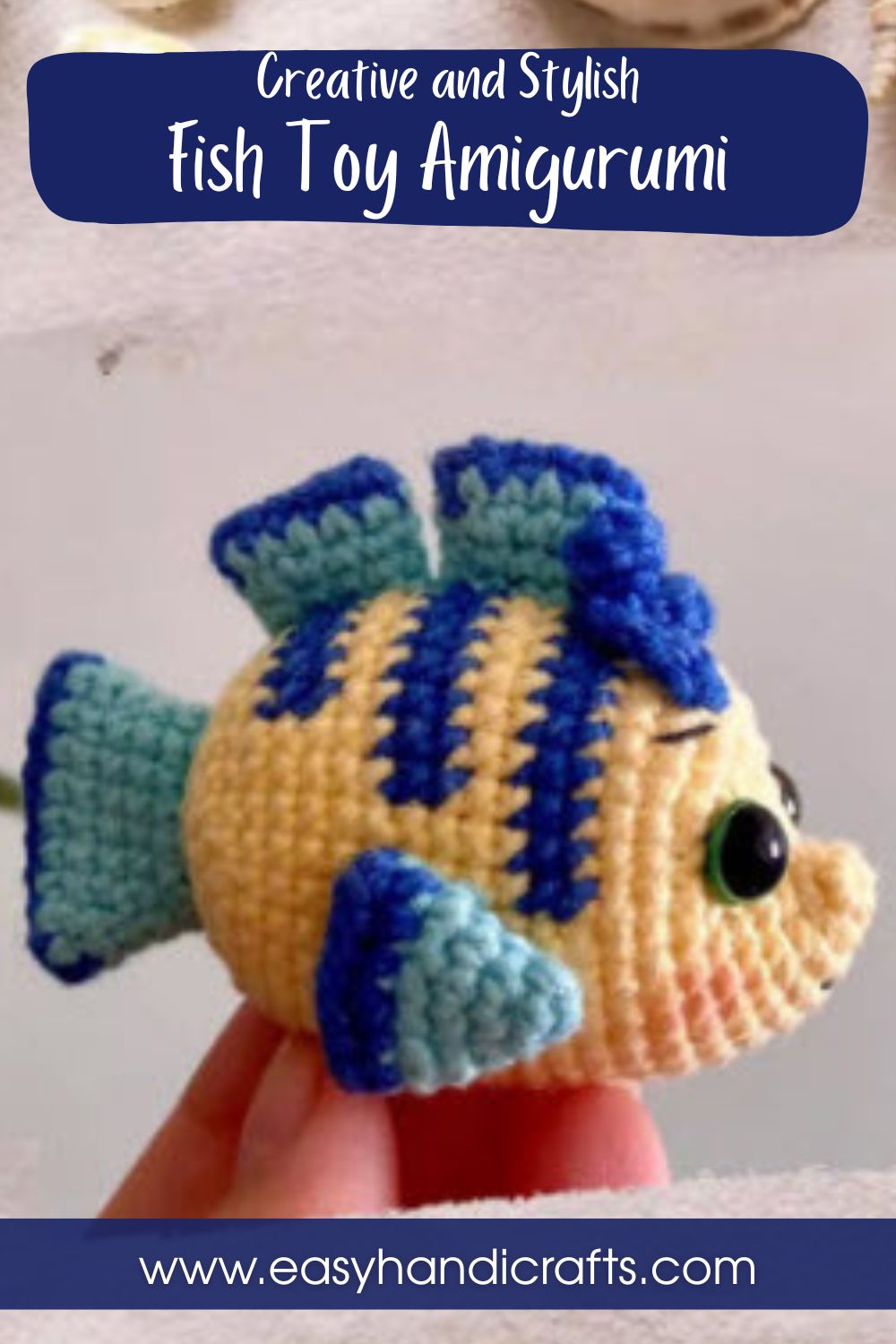 Shining Crochet Fish Toy Amigurumi Pattern for a Unique Look