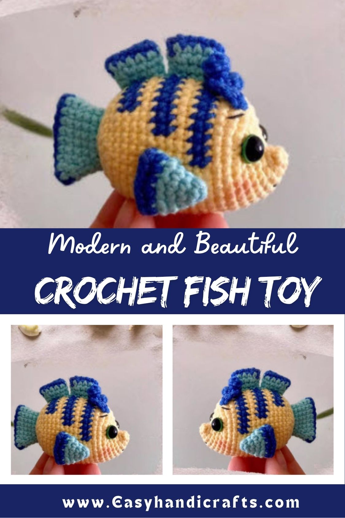 Shining Crochet Fish Toy Amigurumi Pattern for a Unique Look
