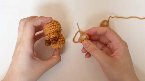 Crochet Baby Reindeer Cute Amigurumi Pattern Toy