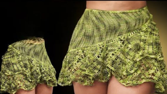 Crochet Beach Wrap Skirt Pattern for Summer