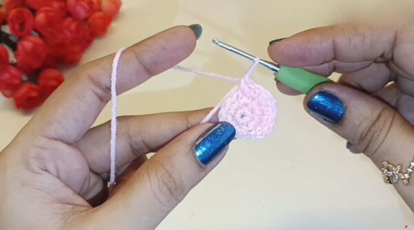 Crochet Bunny Keychain Amigurumi Pattern with Long Ear Details