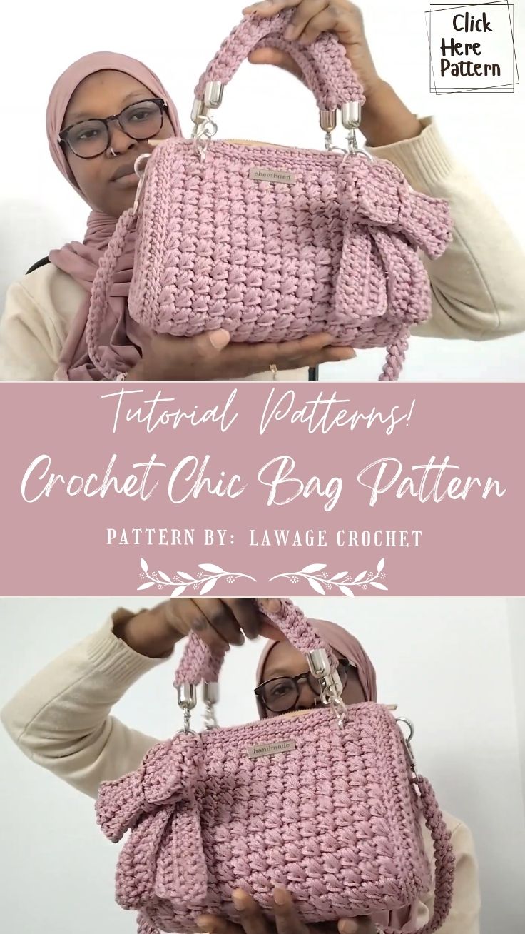 Crochet Chic Bag Pattern With a Modern Boho Touch
