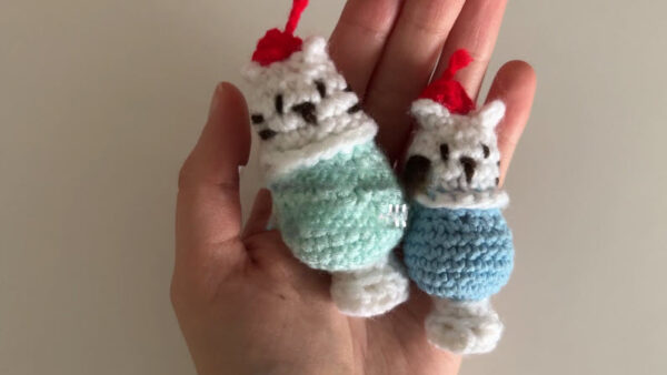Crochet Cream Soda Cats Amigurumi Pattern with Fizzy