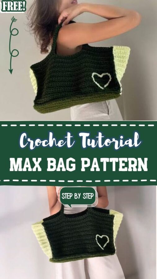 Crochet Max Bag Pattern for Everyday Use