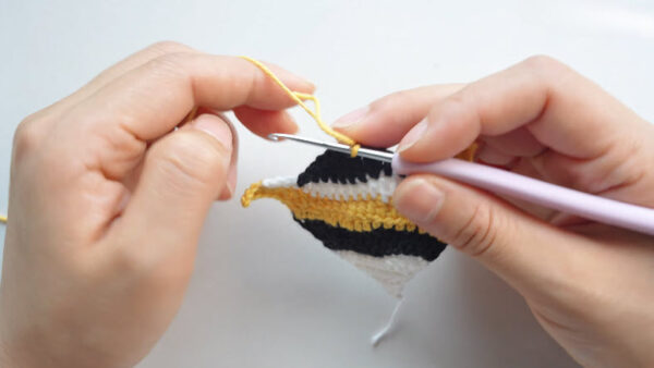 Crochet Moorish Fish Amigurumi Pattern with Striking Fin 