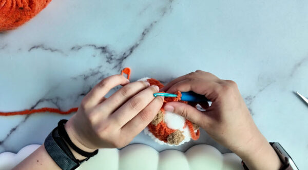 Crochet Mushroom Fox Amigurumi Pattern Fox Plushie Toy