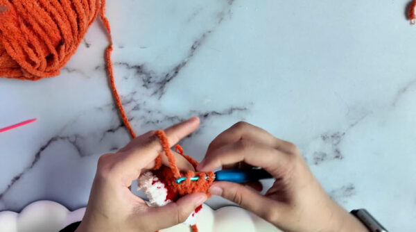 Crochet Mushroom Fox Amigurumi Pattern Fox Plushie Toy