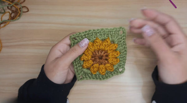 Free Crochet Sunflower Cardigan Pattern for Spring
