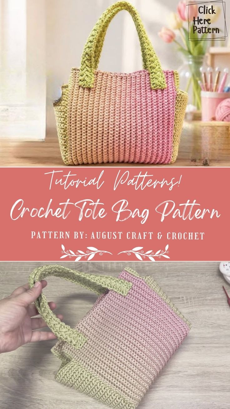 Crochet Tote Bag Pattern for a Stylish Everyday Carryall