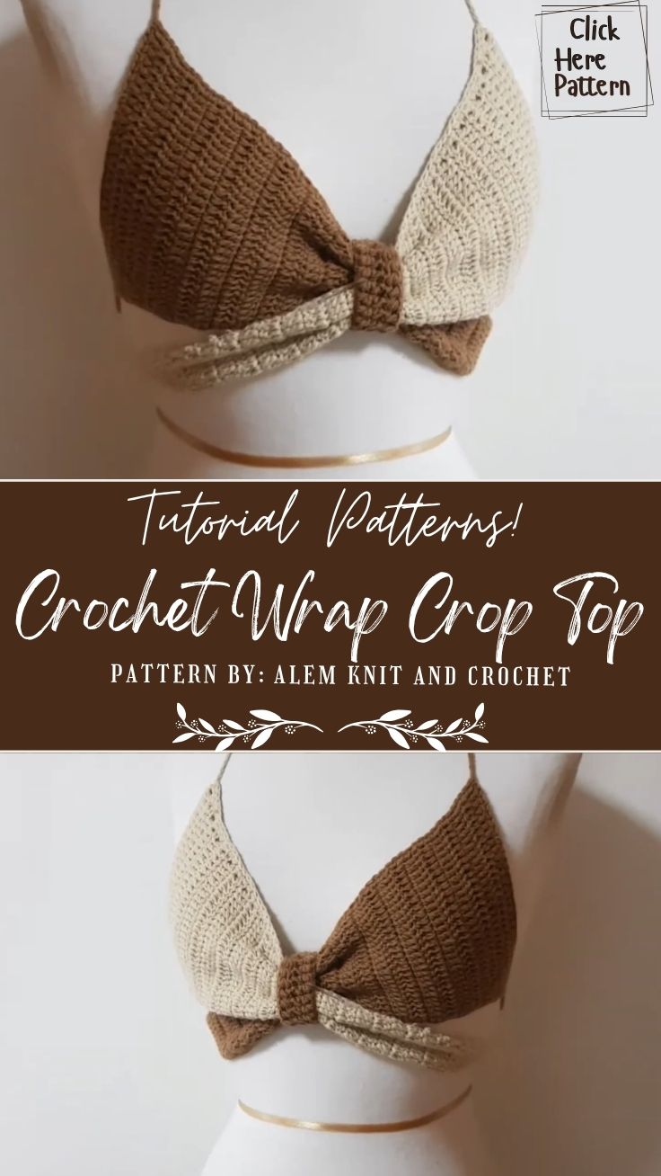 Crochet Wrap Crop Top Pattern for Every Body