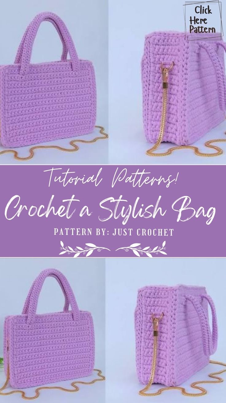 Crochet a Stylish Bag Pattern With a Chic Boho Vibe