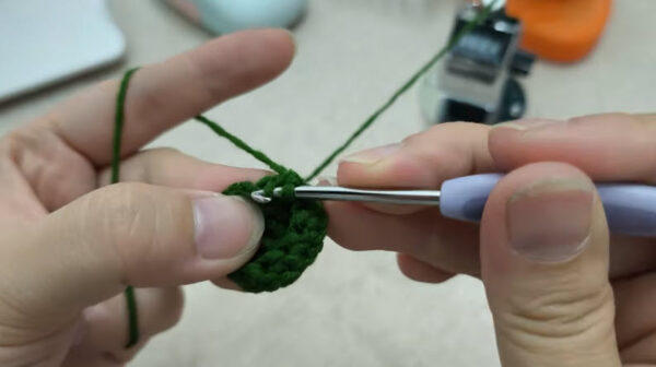 Cute Crochet Rice Ball Keychain Amigurumi Pattern