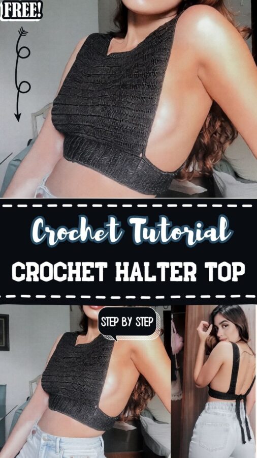 Easy Crochet Halter Top Pattern for Warm Weather